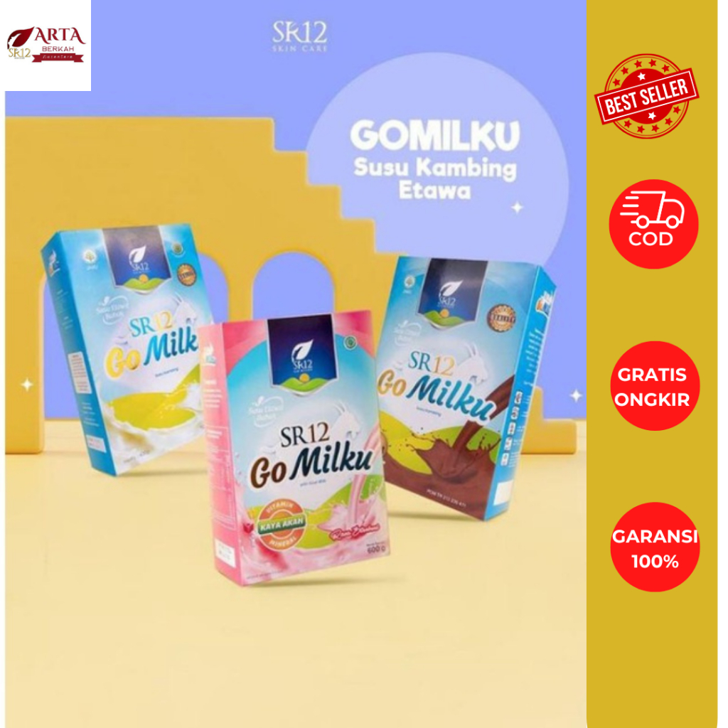 

GOMILKU SR12 SUSU KAMBING ETAWA KUALITAS PREMIUM