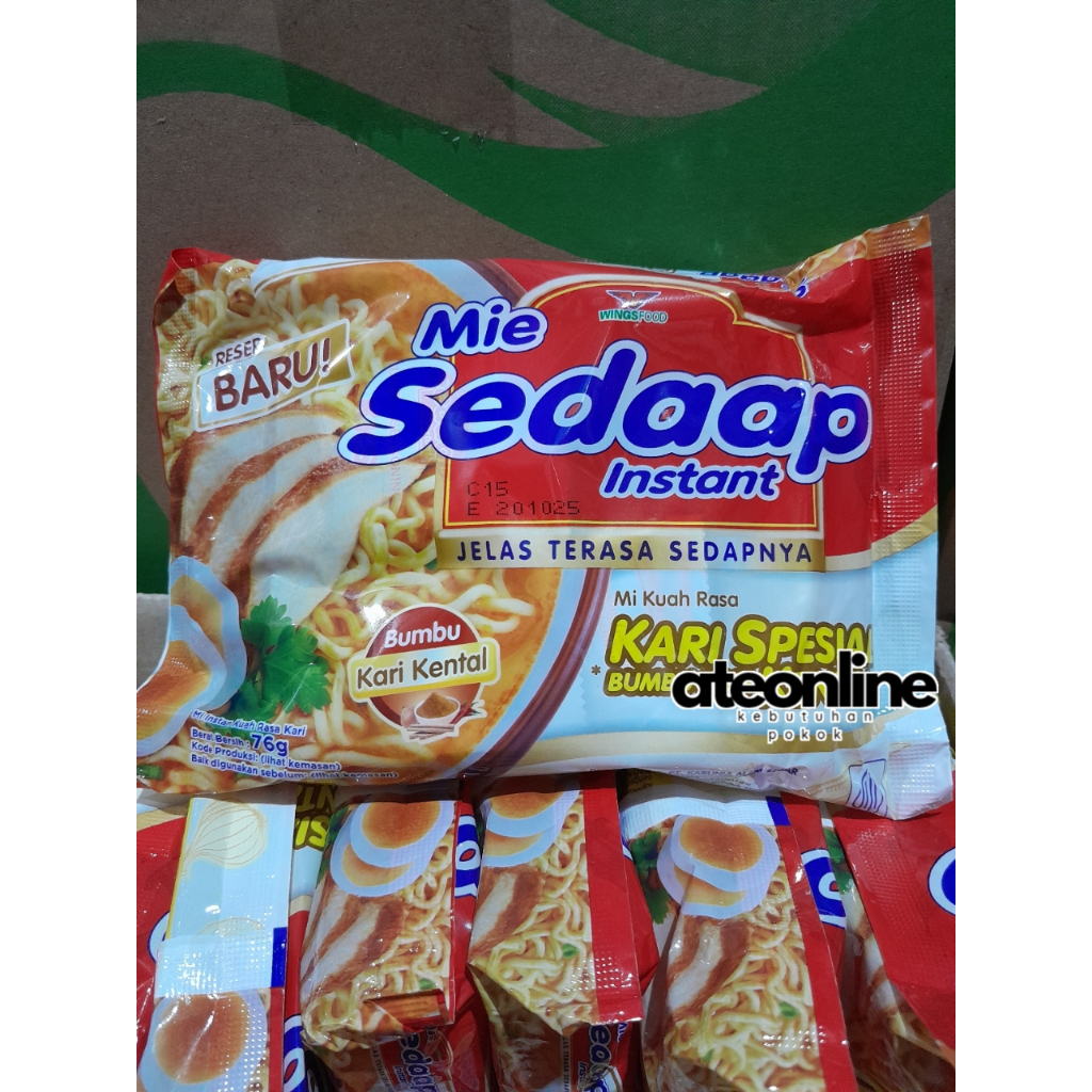 

Mie Sedaap Kari Spesial Kental 76gr