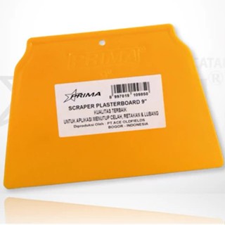 Kape Plastik Pvc Prima Oren 5" / 9” Inch Inch | Scrapper Skrap Dempul Plamir | Skrap Lebar Plastik O