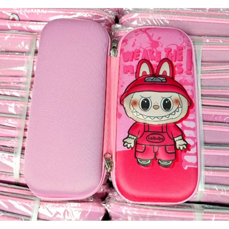 

[AJS] Tempat Pensil 3D Labubu Anak Perempuan Timbul