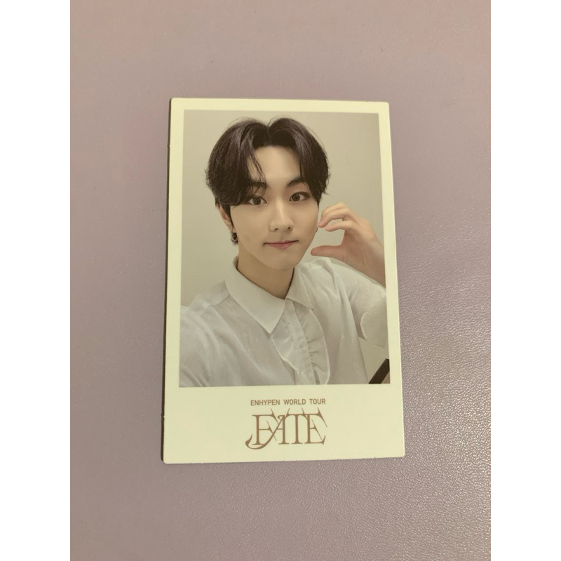 Enhypen Fate Jungwon Polaroid Official
