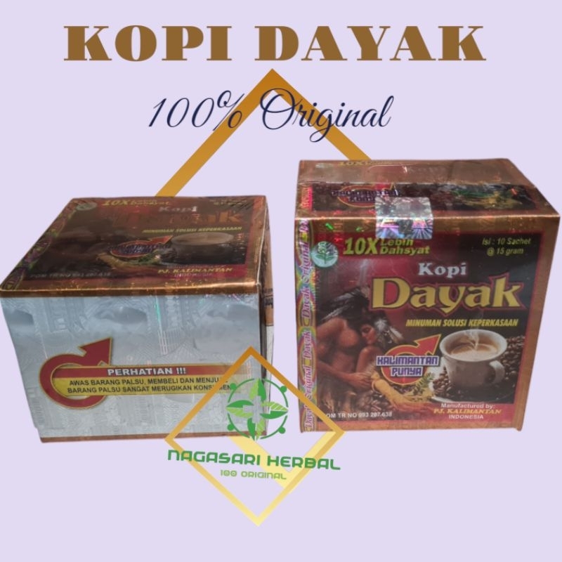 

KOPI DAYAK ( 100 % Ori )