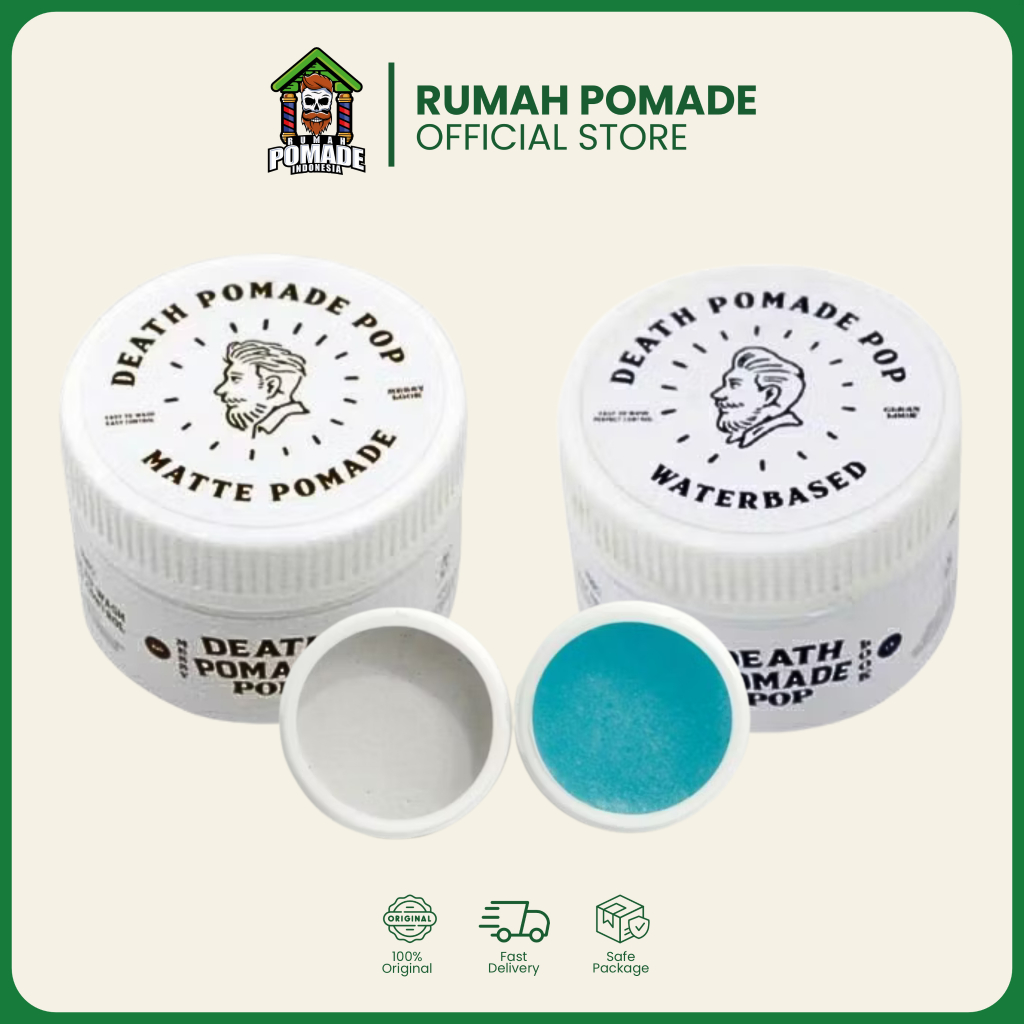 DEATH POMADE POP CLAY/WATERBASED - Pomade Death BPOM Grosir Termurah
