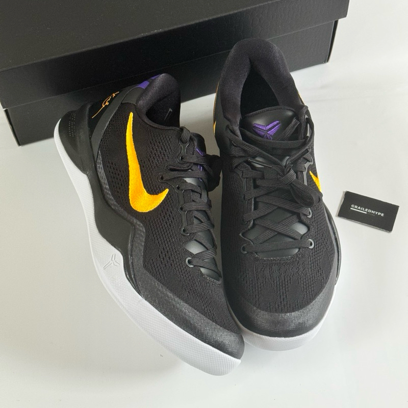 Nike Kobe 8 Protro Lakers Away (100% Original Resmi)