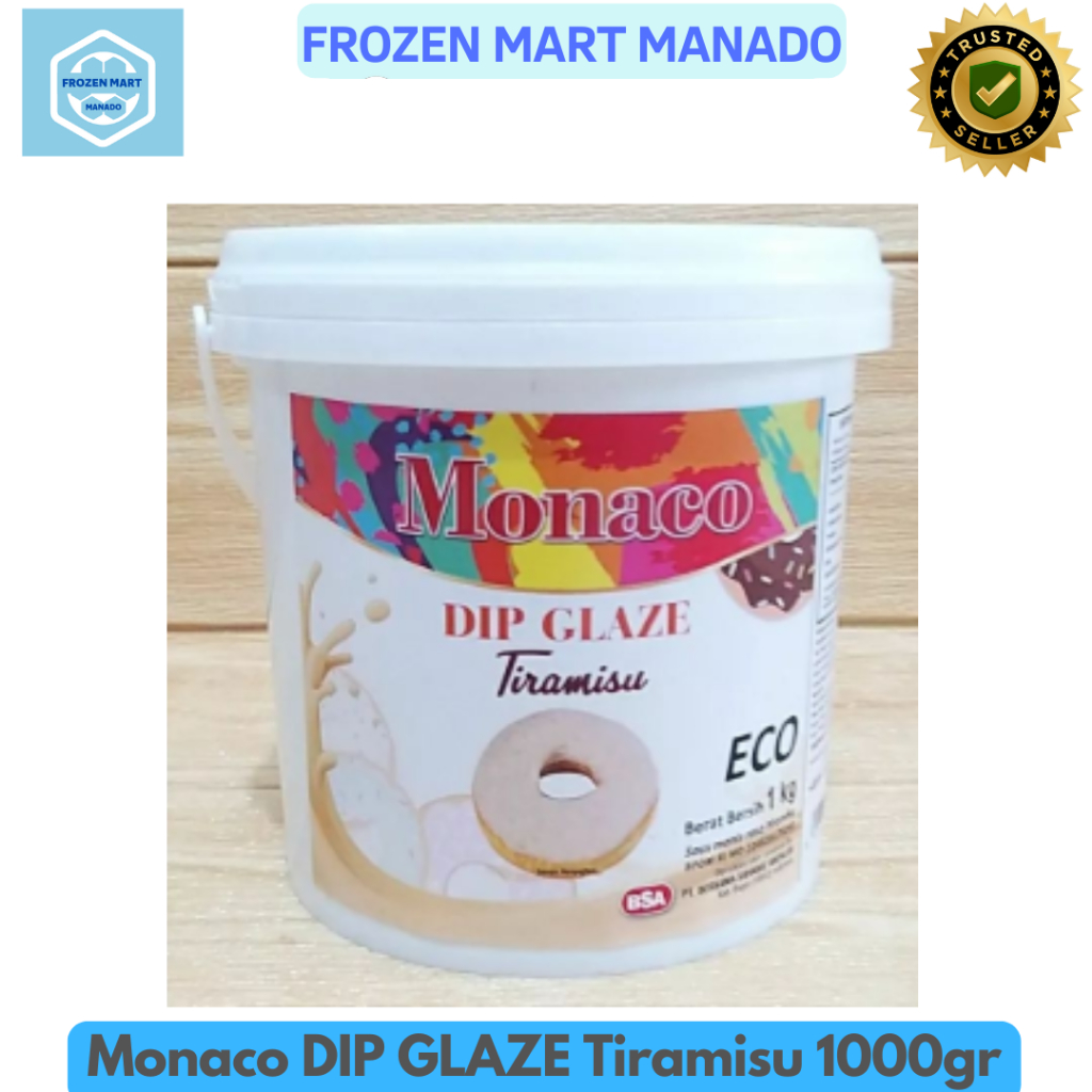 

Monaco DIP GLAZE Tiramisu 1000gr - Frozen Mart Manado (Frozen Food Manado)