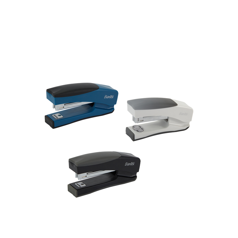 

[Stationery Home] Bantex Stapler / Jepretan 24/6 & 26/6 Anti Selip Muat 25 Lembar Soft Touch BD6626