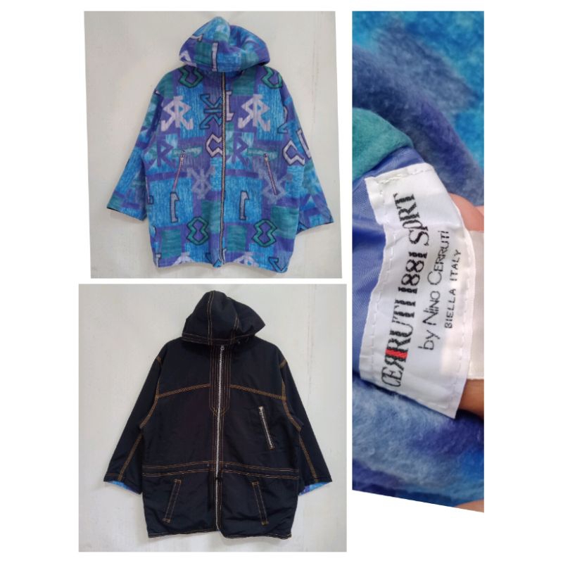 JACKET VINTAGE REVERSIBLE CERRUTI 1881 SPORT