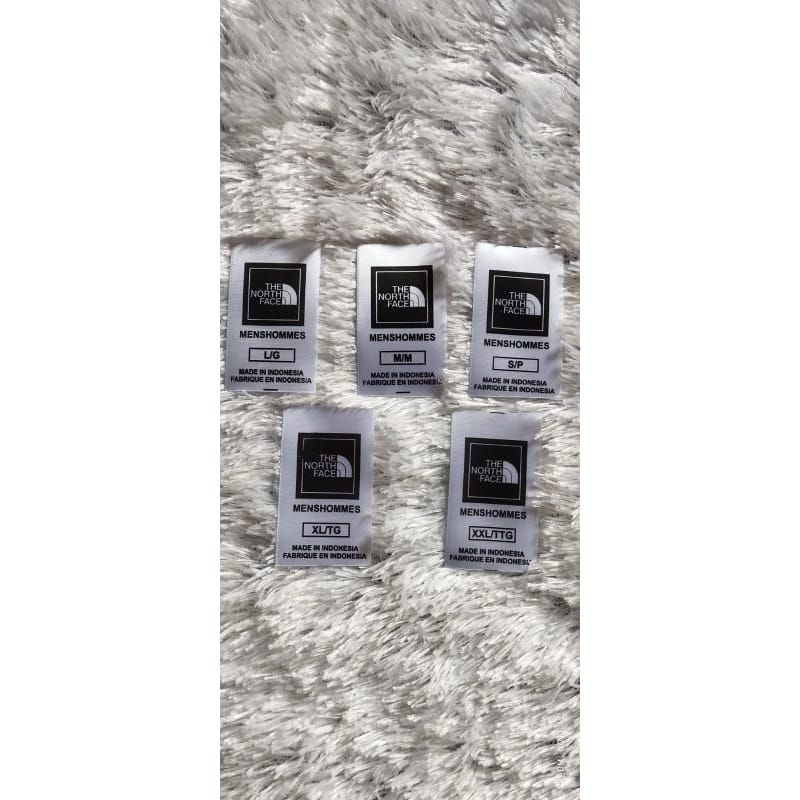 

LABEL WOSSHING TNF SUPER PREMIUM
