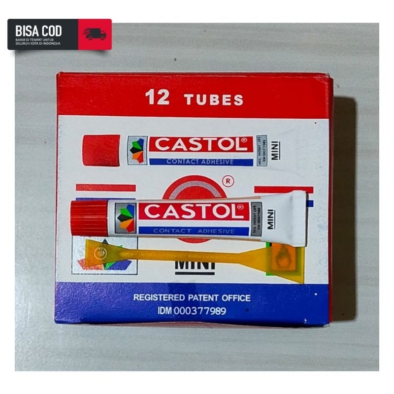 

Lem Castol Mini ( 1 pack isi 12 pcs )