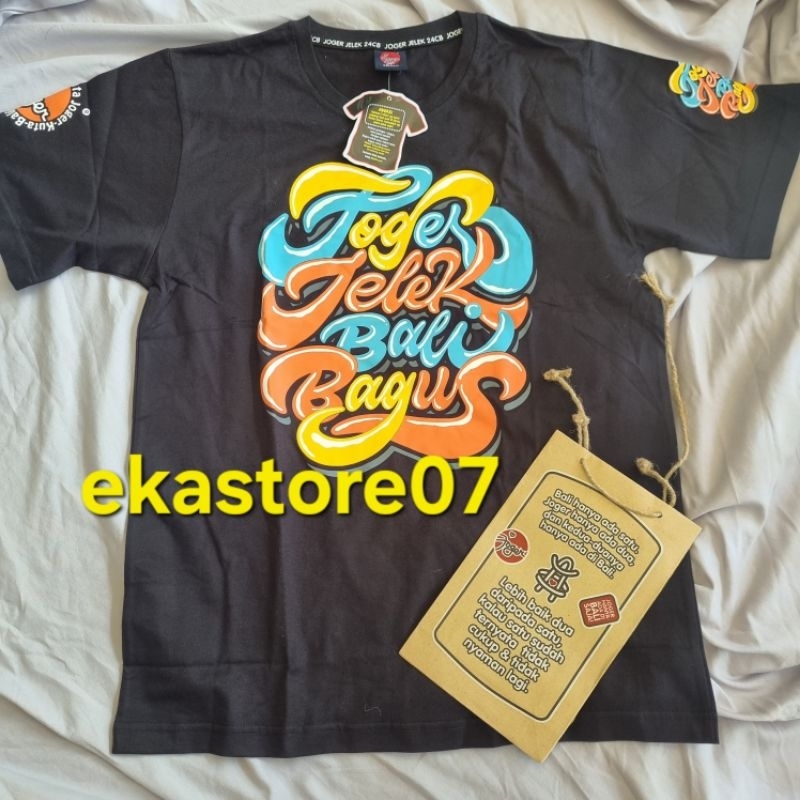Kaos joger bali original 100% Kuta bali warna hitam