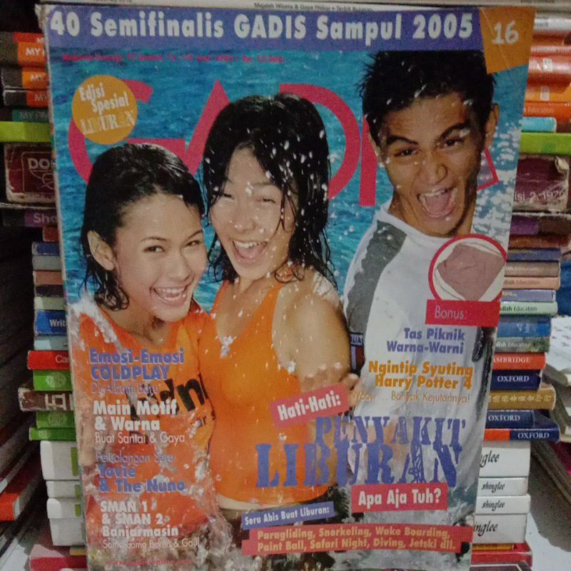 MAJALAH GADIS NO 16 JUNI 2005