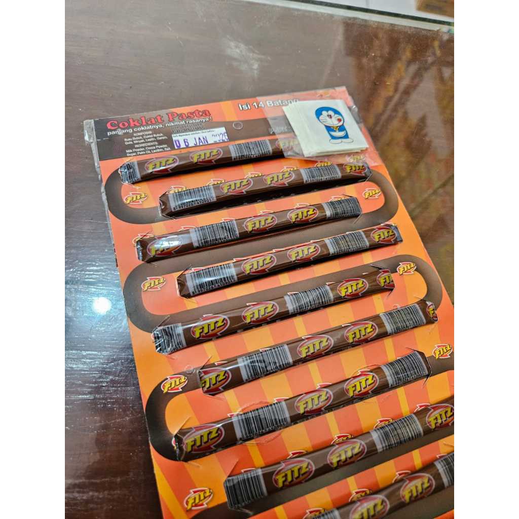 

Fitz Cokelat Pasta Jadul isi 14 Pcs Berhadiah Sticker