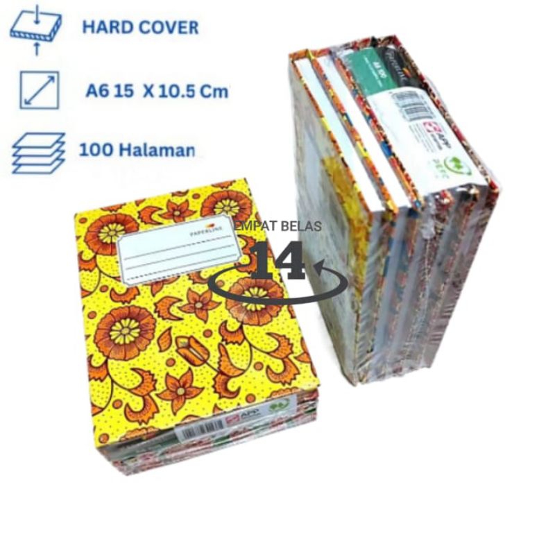 

1 Pak Buku Catatan Kecil Oktavo Paperline 100 Lembar ( Isi 5 Buku )