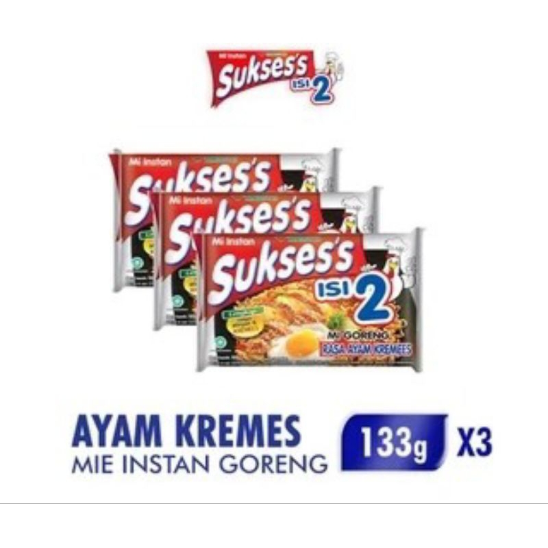 

Mie Sukses Isi 2 Goreng Rasa Ayam Kremes