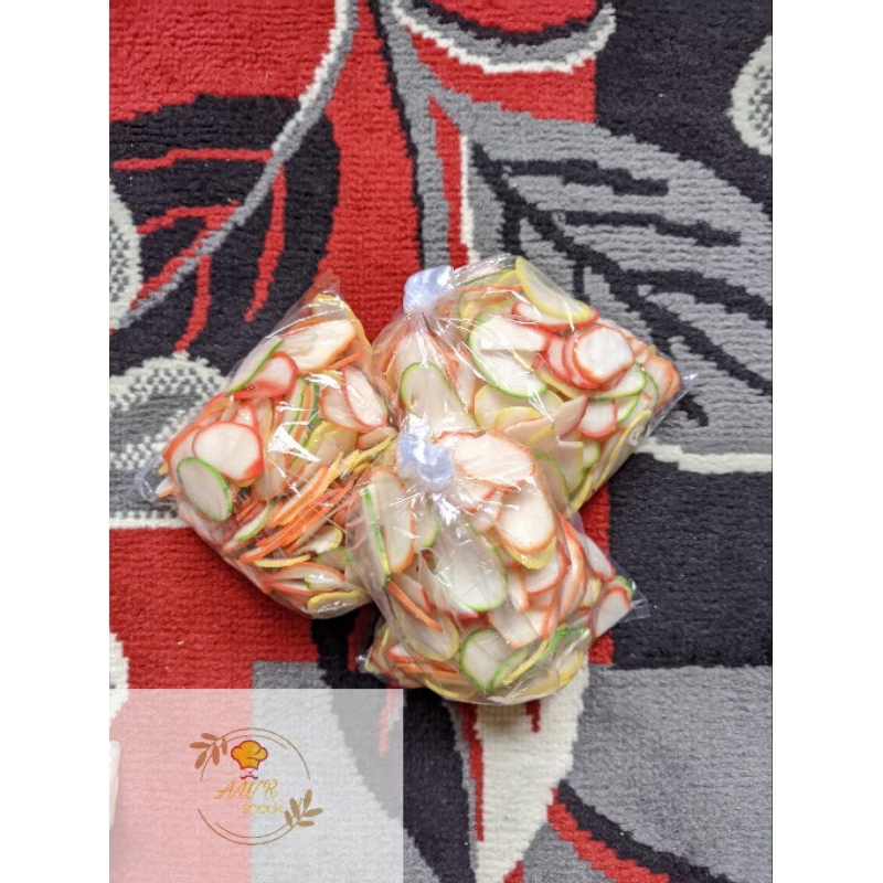 

kerupuk/keripik bawang seblak mentah warna warni 250gram