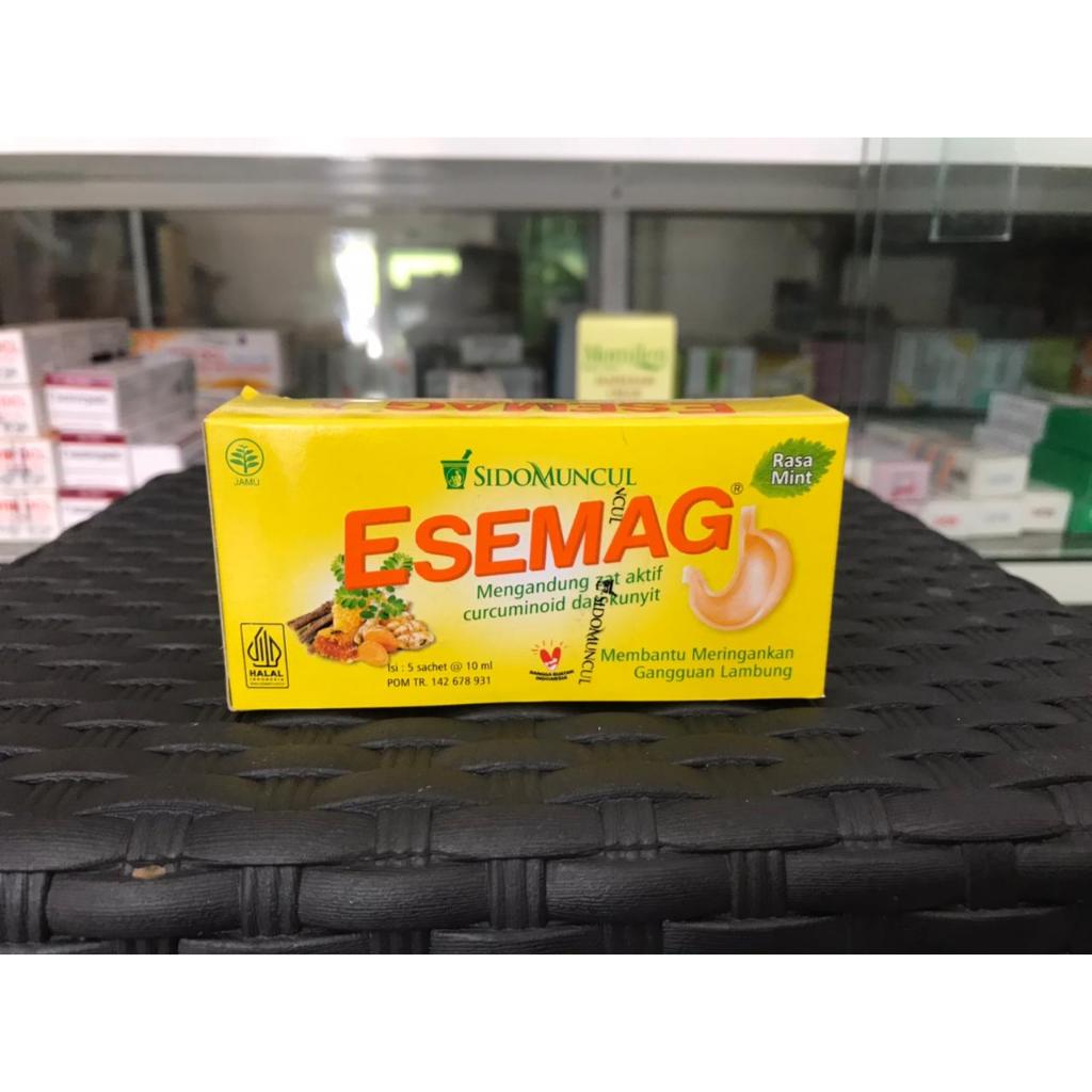 Sidomuncul Esemag 5's - Obat Maag, Asam Lambung, Membantu Meringankan Gangguan Lambung