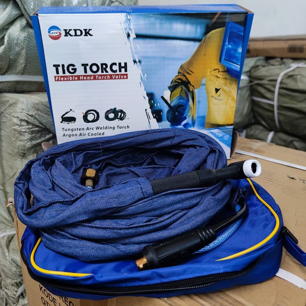 PAKET Stang Las Tang Las MIG Argon Manual Putar Otomatis Tekan WP 17 KDK Tang Las Argon Tig Torch WP