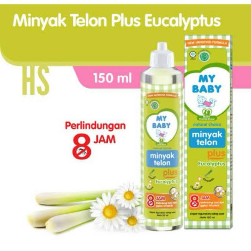 MINYAK TELON MY BABY PLUS 150 ML - BOTOL