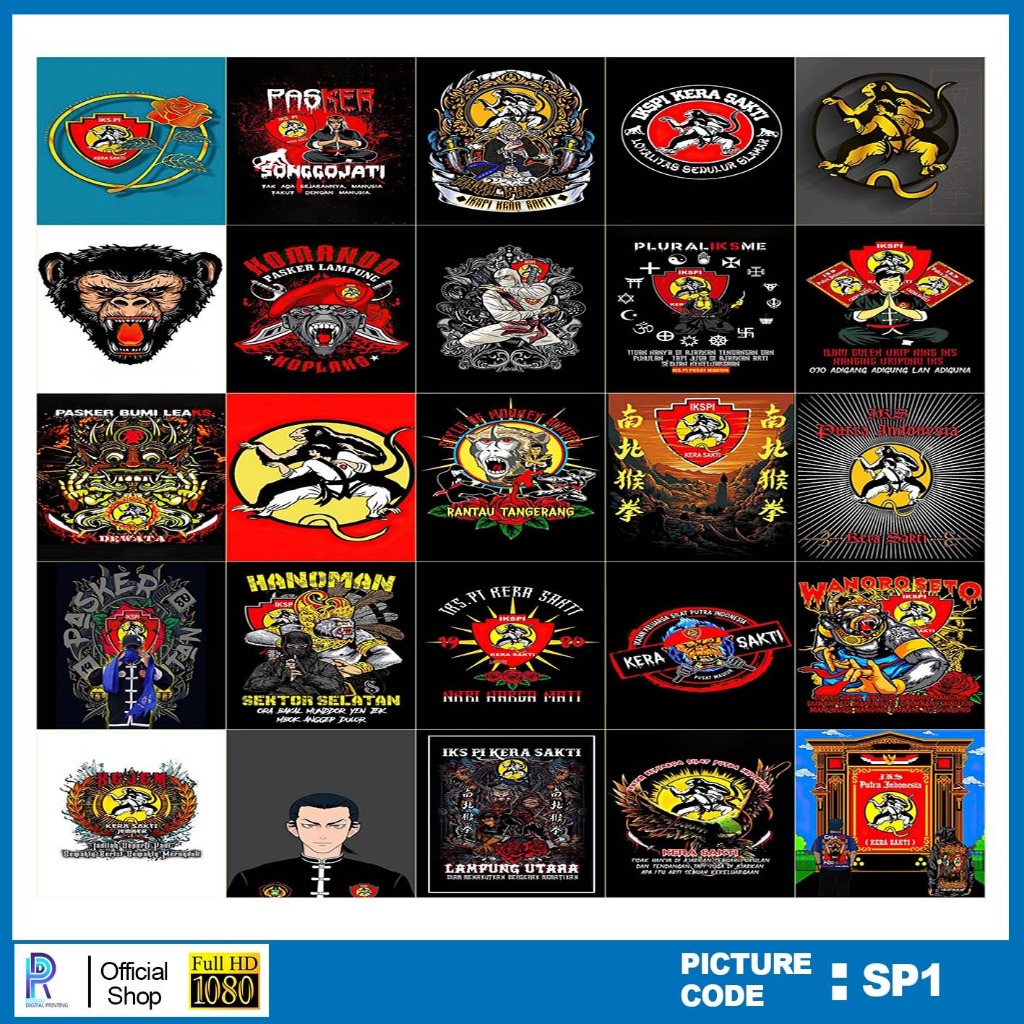 

STIKER KERA SAKTI , STICKER KS , PAKET STIKER KERA SAKTI PER 25 PCS , KODE SP1