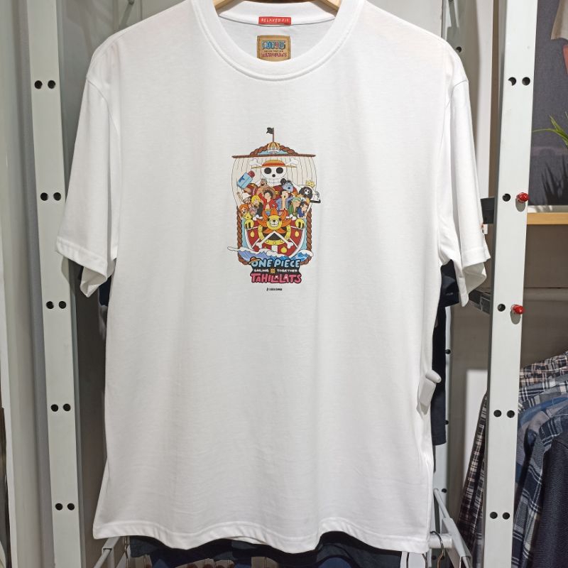 3SECOND - ONE PIECE x TAHILALATS KAOS PRIA RELAXED FIT ORIGINAL 3SECOND