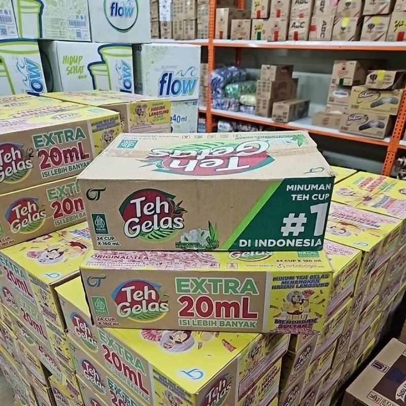 

Ed 03.26 ( 24 CUP ) CTN 24*175ML - TEH GELAS ISI 24 PCS ( 24 GELAS )