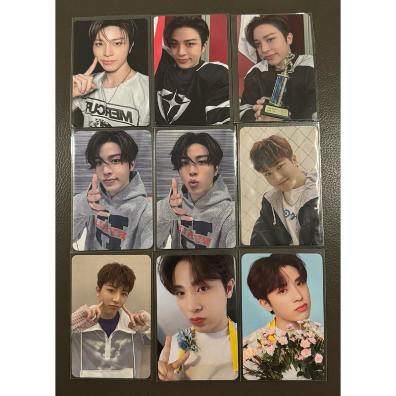 photocard pc treasure junghwan - fabric pc holder md, sg25 md benefit pob weverse selca set F tradin