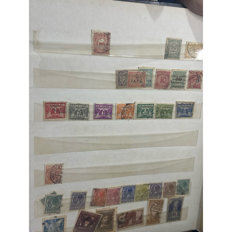 

Perangko Langka Nederland Oneset USED isi 7 pcs