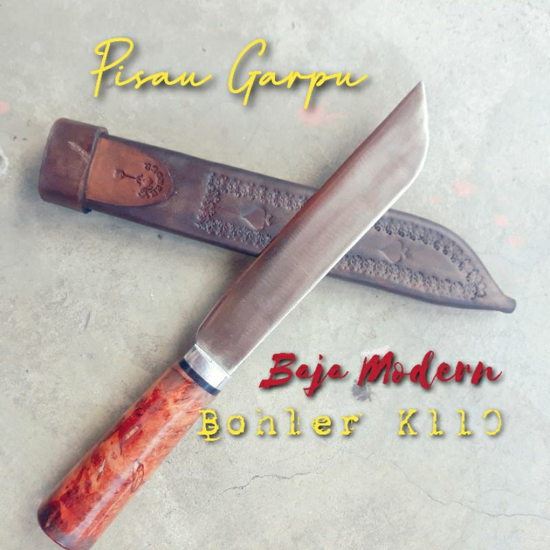 Pisau Garpu Keren Baja Modern Bohler K110