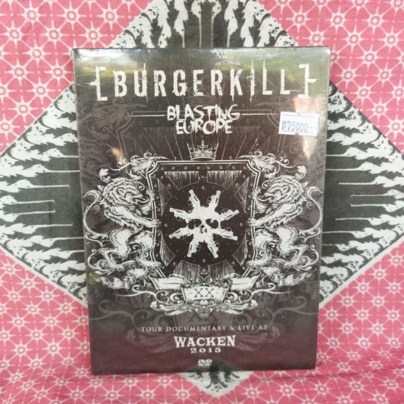 DVD Burgerkill - Blasting Europe - Segel