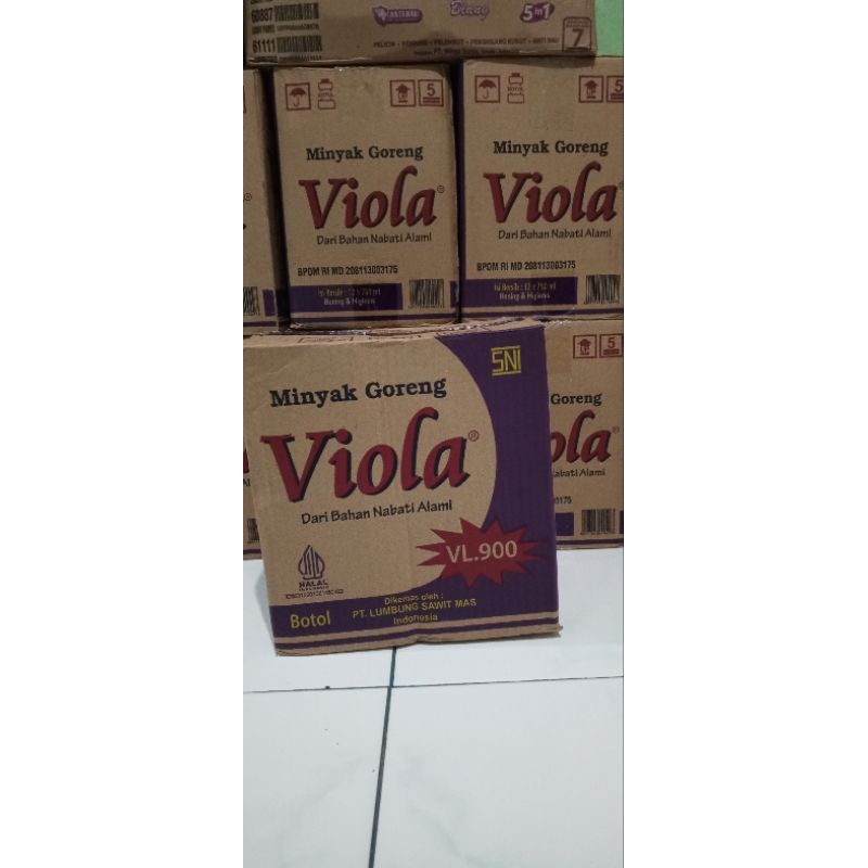 

VIOLA MINYAK GORENG 750 ML KEMASAN DUS ISI 12 BOTOL