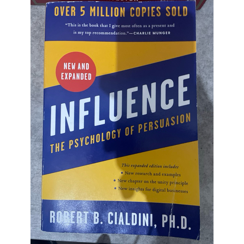Influence: The Psychology of Persuasion