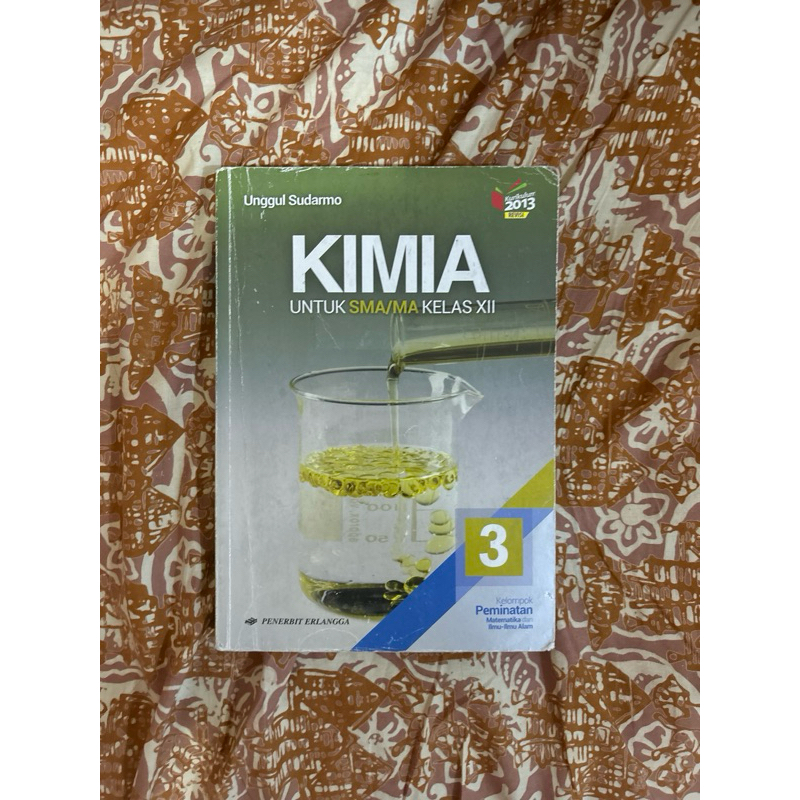 Bulu Kimia Erlangga SMA Kelas 12