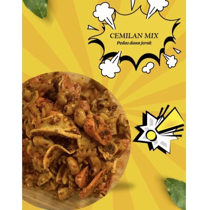 

Cemilan Mix pedas daun jeruk (250g-1kg)