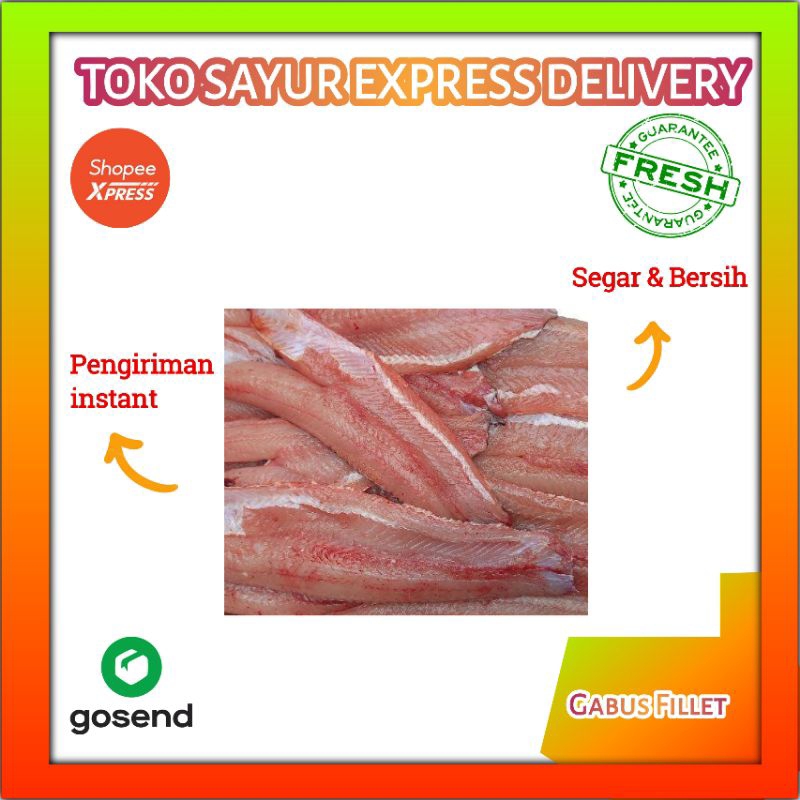 

Ikan Gabus Fillet Fresh - Sayur Segar Palembang
