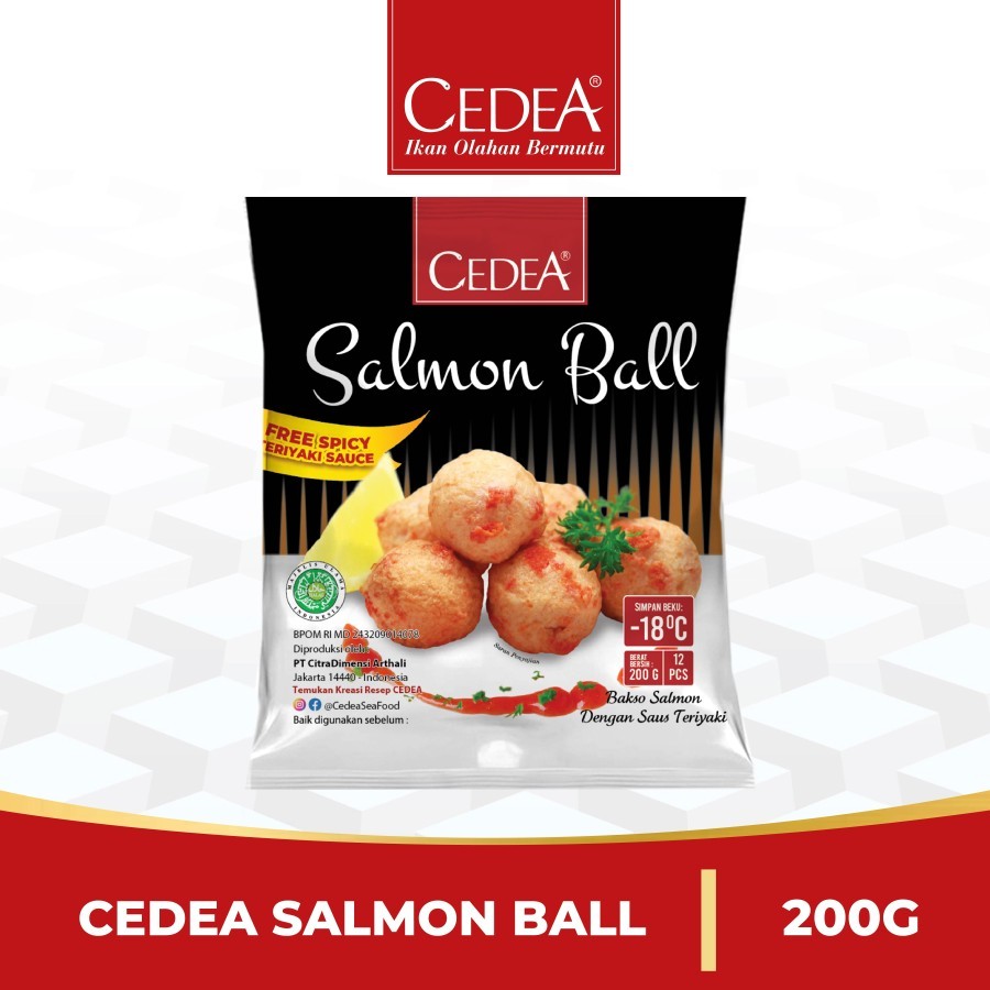 

CEDEA SALMON BALL 200GR