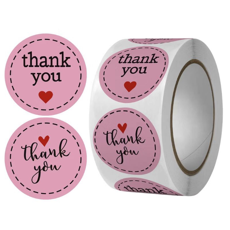 

LABEL STICKER THANK YOU / Sticker Terima kasih