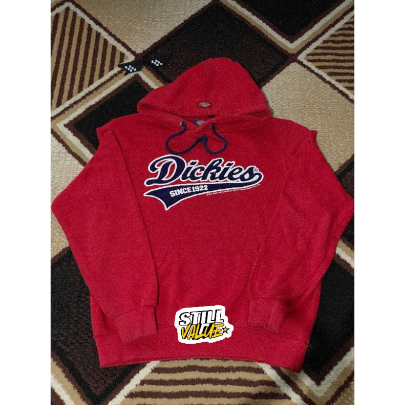 HOODIE DICKIES VELVET RED●