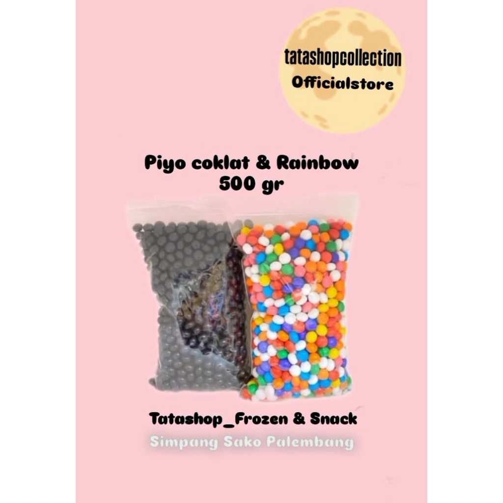 

Piyo Coklat & Rainbow 500 gr