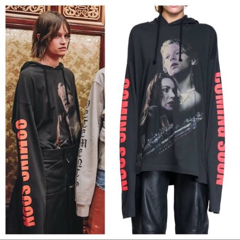 Vetements Titanic Hoodie Long Sleve