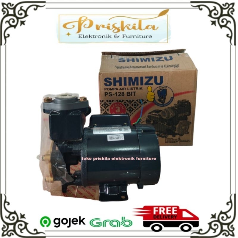 pompa air listrik Shimizu PS-128 BIT furniture Palembang/ priskila elektronik furniture Palembang