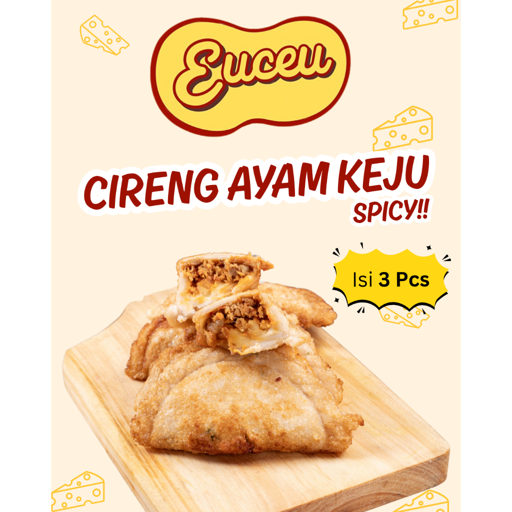 

Euceu Cireng Keju Ayam Spicy / Ayam Pedas