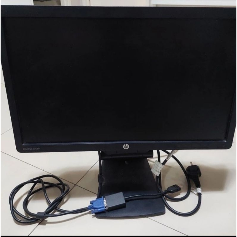 Monitor HP elite display E201 second