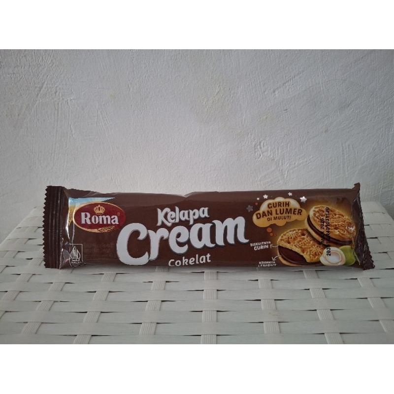 

Roma kelapa cream cokelat 1 pcs