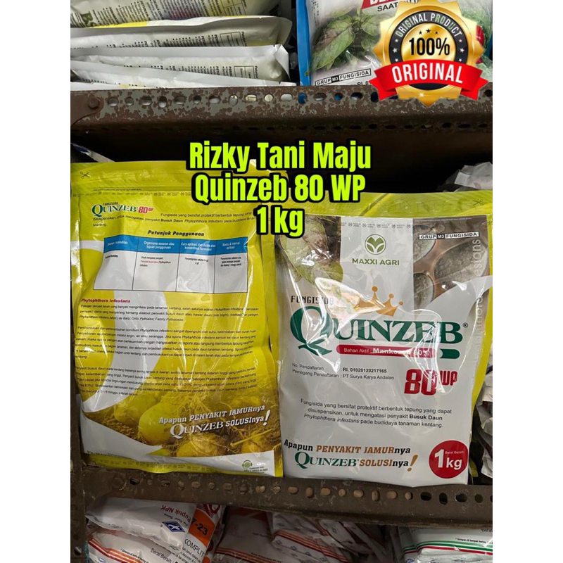 QUINZEB 80WP - 1 KG (Mankozeb 80wp) Fungisida