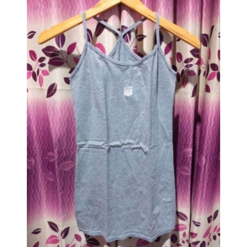 PL Tanktop Abu Tali Silang