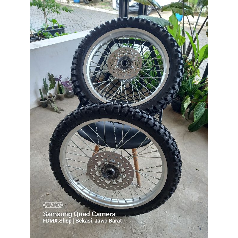 Wheelset Velg KLX BF baru DID Japan 18 21