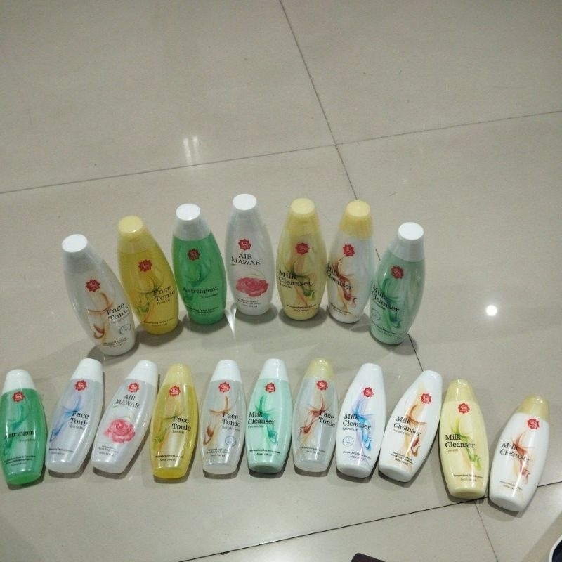 VIVA MILK CLEANSER+VIVA PENYEGAR+AIR MAWAR VIVA