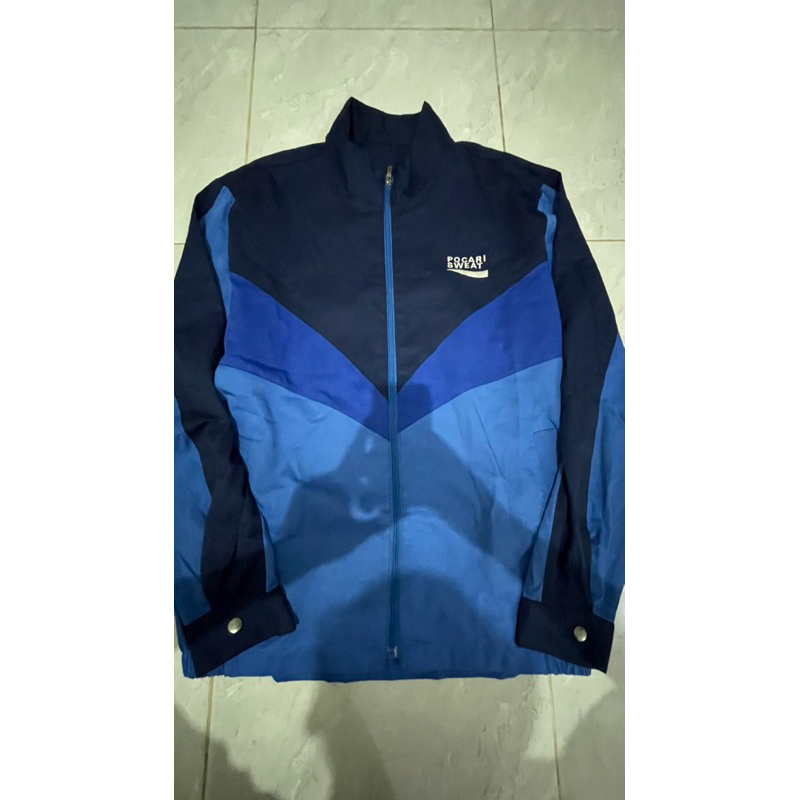Jacket 3Tone Blue Pocari Sweat
