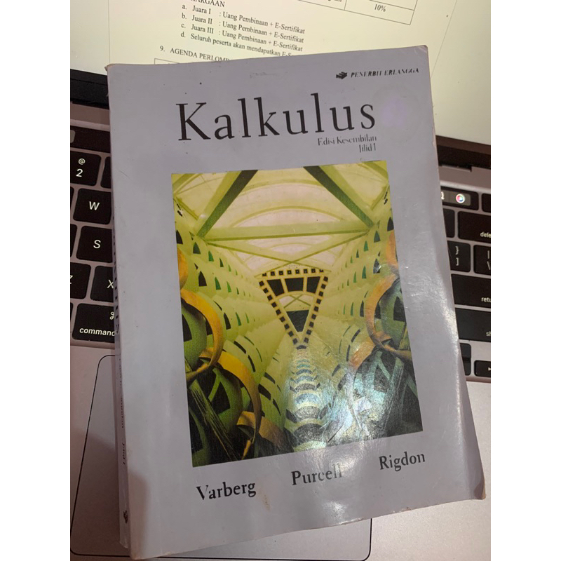 Preloved Buku Kalkulus Purcell versi Bahasa Indonesia