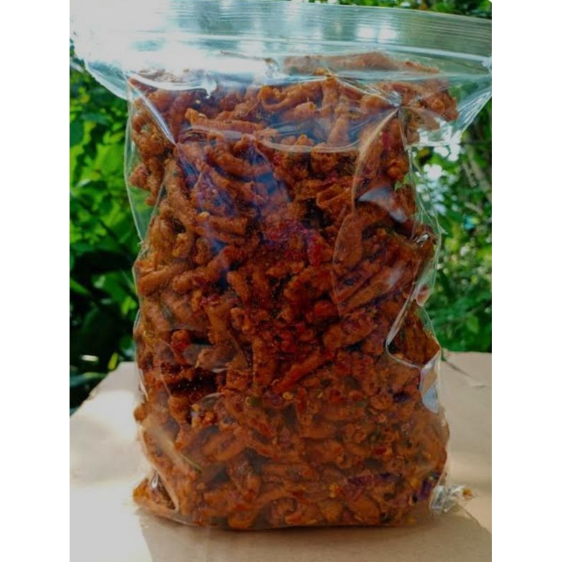 

kripik usus ayam crispy